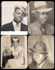 Photo Lot Blues Guitarist Street Musician Robert Johnson w/ Mother picture