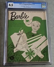 BARBIE: The Mattel Barbie Magazine - Issue #2 - 11/1961 - CGC 4.5 👻RARE👻 picture