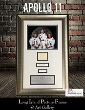 Apollo 11 Signed Display JSA Armstrong Aldrin Collins Rare Apollo 11 Inscription picture