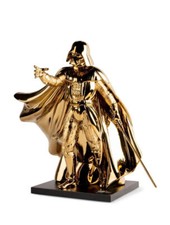 NEW LLADRO LIMITED ED. STAR WARS GOLDEN DARTH VADER FIGURINE #9704 RARE BNIB F/S picture