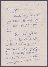 JOHN F. KENNEDY - AUTOGRAPH LETTER SIGNED CIRCA 1946 picture