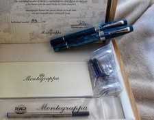 New Lim/ed Edition Montegrappa Tribute to Flag of Greece FountainPen&Rollerball picture