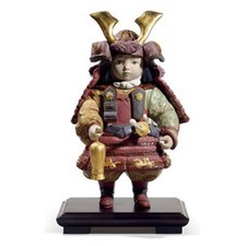 Lladro Warrior Boy Waka Musha Figurine 01013045 picture