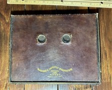 Super Rare Whole Plate COVER, MASCHERS IMPROVED STEREOSCOPE DAGUERREOTYPE Viewer picture