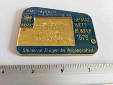 Vintage 1979 ADAC AMC Idstein Heimatwettbewerb Car Grille Badge picture