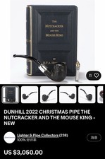 Dunhill 2022 Christmas Pipe Nutcracker & Mouse King Shell Briar 14/300 Box picture