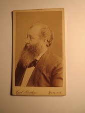 Berlin-Professor Dr. Wilhelm Dieckerhoff-WS 1892/93-Veterinarian CDV picture