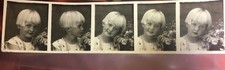 Rare Norma Jeane Mortenson - Hunter Foster  LA Studio Photostrip Marilyn Monroe picture