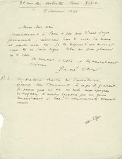René CHAR - Signed Autograph Letter. Paris. Surrealists and Communists picture