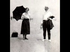 Antique Photograph Of James Joyce & Publisher Sylvia Beach - Epic Rare ⚡️ picture
