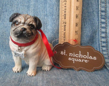 PUG DOG Vintage Christmas Tree Ornament OR43 picture