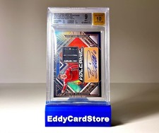 Cristiano Ronaldo CR7 Panini Obsidian Volcanic Man Udt Bgs 9 Auto 10 /10 Orange picture