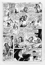 Phantom Zone #3 Page 20 Original Art Incredible Superman Vs Death By Gene Colan picture