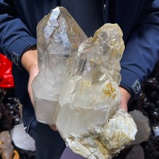 20.2LB TOP Pakistan Natural high-quality clear quartz castle crystal specimen picture