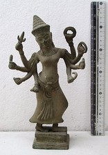MAGNIFICENT Khmer Cambodia Bronze Dark Ages Durga Mata picture