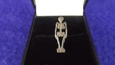 Vary Rare 1900's Yale University Skull & Bones  ( Bones Club ) Members Pinback picture