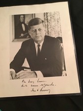POTUS John F. Kennedy (1917-1963) - Signed Autographed 11X14 To Jerry Lewis. 🔥 picture