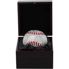 Yoshinobu Yamamoto Autographed LA Dodgers Swarovski Limited Edition Crystal Ball picture