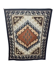 Margie Elwood, Rug, Two Grey Hills, Navajo, 53