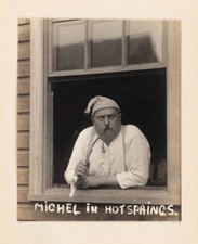 1916 PHOTO ALBUM WWI German Internment Camp in Hot Springs, North Carolina RARE picture