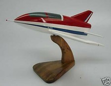 BD-5 Bede Jim Bede BD5 Airplane Desk Wood Model Big New picture