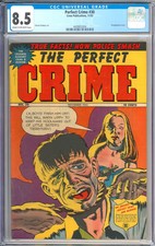 Perfect Crime #30 Solo Highest Graded Copy Strangulation Cover 1952 CGC 8.5 picture