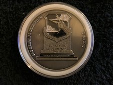 U S Air Force Strategic Air Command (SAC) memorial inaugural coin AF MUSEUM picture