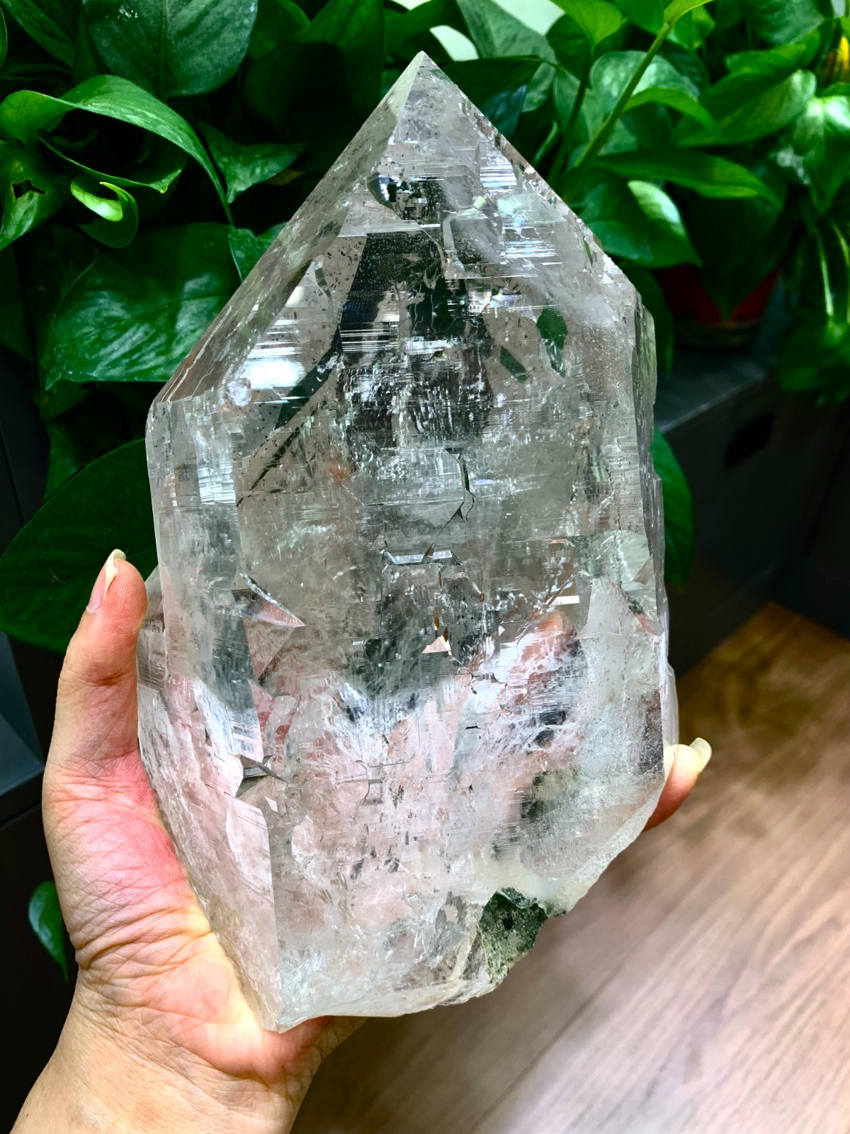 7LB TOP Natural Rare Clear Quartz Crystal Himalayan Mineral Specimen Collect