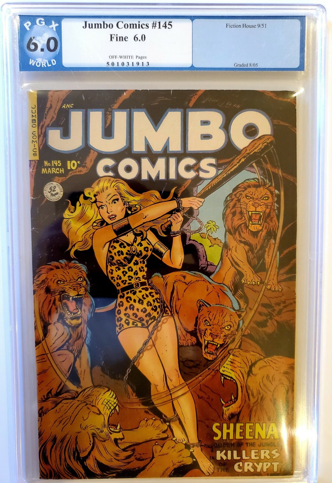 Jumbo Comics #145 (PGX 6.0) 1951 - Looks even better than a 6 Jumbo Comics #145 (PGX 6.0) 1951 - Looks even better than a 6