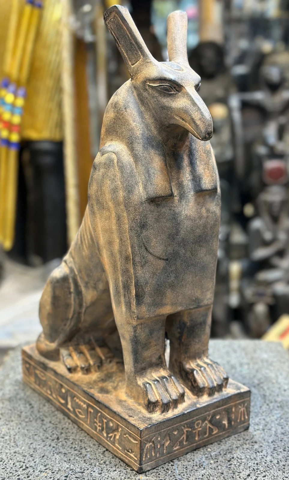 Rare Pharaonic Statue Goddess Seth Unique Ancient Egyptian Antiquities Egypt BC