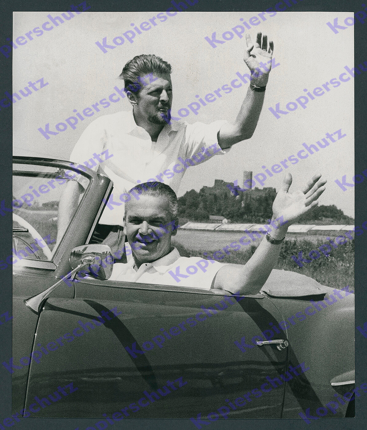 orig. Photo signed Rudolf Caracciola autograph Berghe v. Trips Nürburgring 1957 orig. Photo signed Rudolf Caracciola autograph Berghe v. Trips Nürburgring 1957