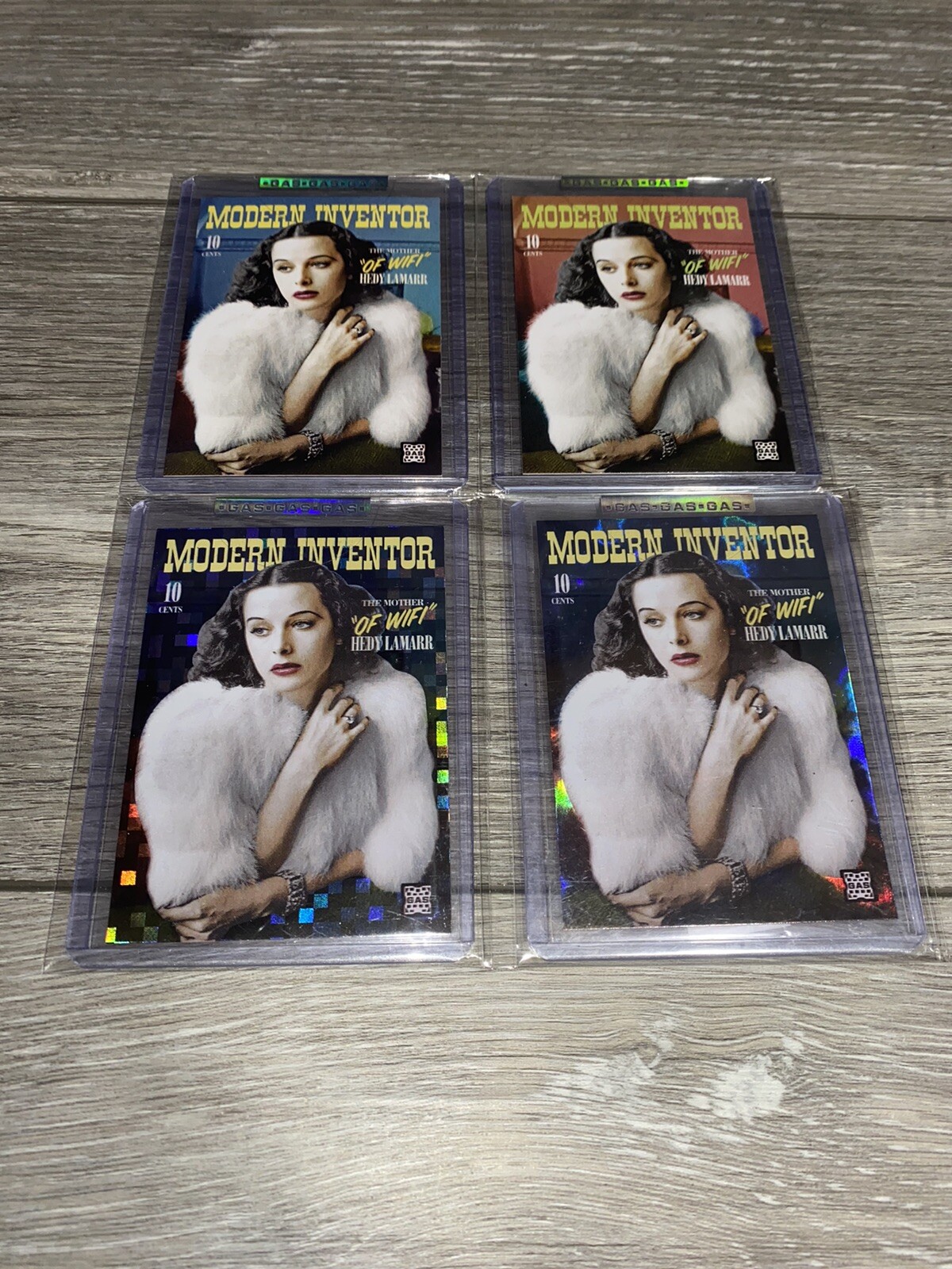 G.A.S. Trading Card Series 2 #4 Hedy Lamarr 🔥(Base,/100,/20,/10) G.A.S. Trading Card Series 2 #4 Hedy Lamarr 🔥(Base,/100,/20,/10)