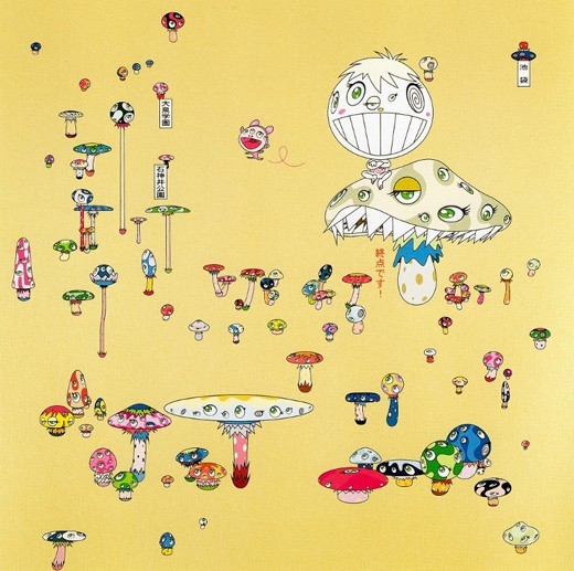 Takashi Murakami Making a U-turn the Lost Child Finds ~ Signed print ED 300