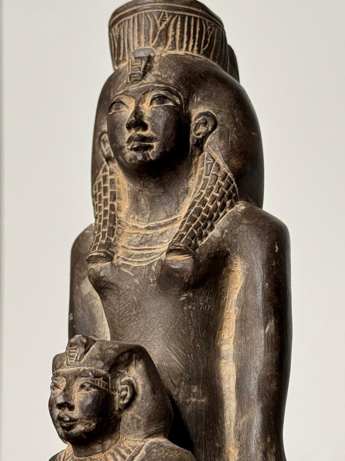 RARE Ancient Egyptian Antiquities Authentic Statue Basalt Stone From EGYPT BCE RARE Ancient Egyptian Antiquities Authentic Statue Basalt Stone From EGYPT BCE
