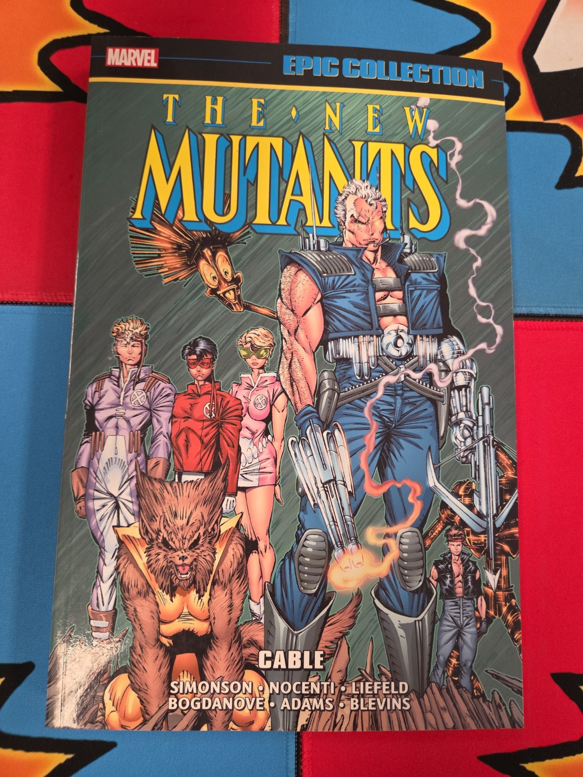 New Mutants Epic Collection Vol #7 Marvel Comics 2020 Simonson Liefeld Cable OOP