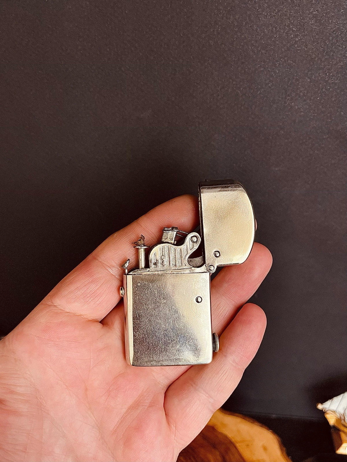 1911 RARE AMERICAN NASSAU SEMI AUTOMATIC PETROL LIGHTER 1911 RARE AMERICAN NASSAU SEMI AUTOMATIC PETROL LIGHTER