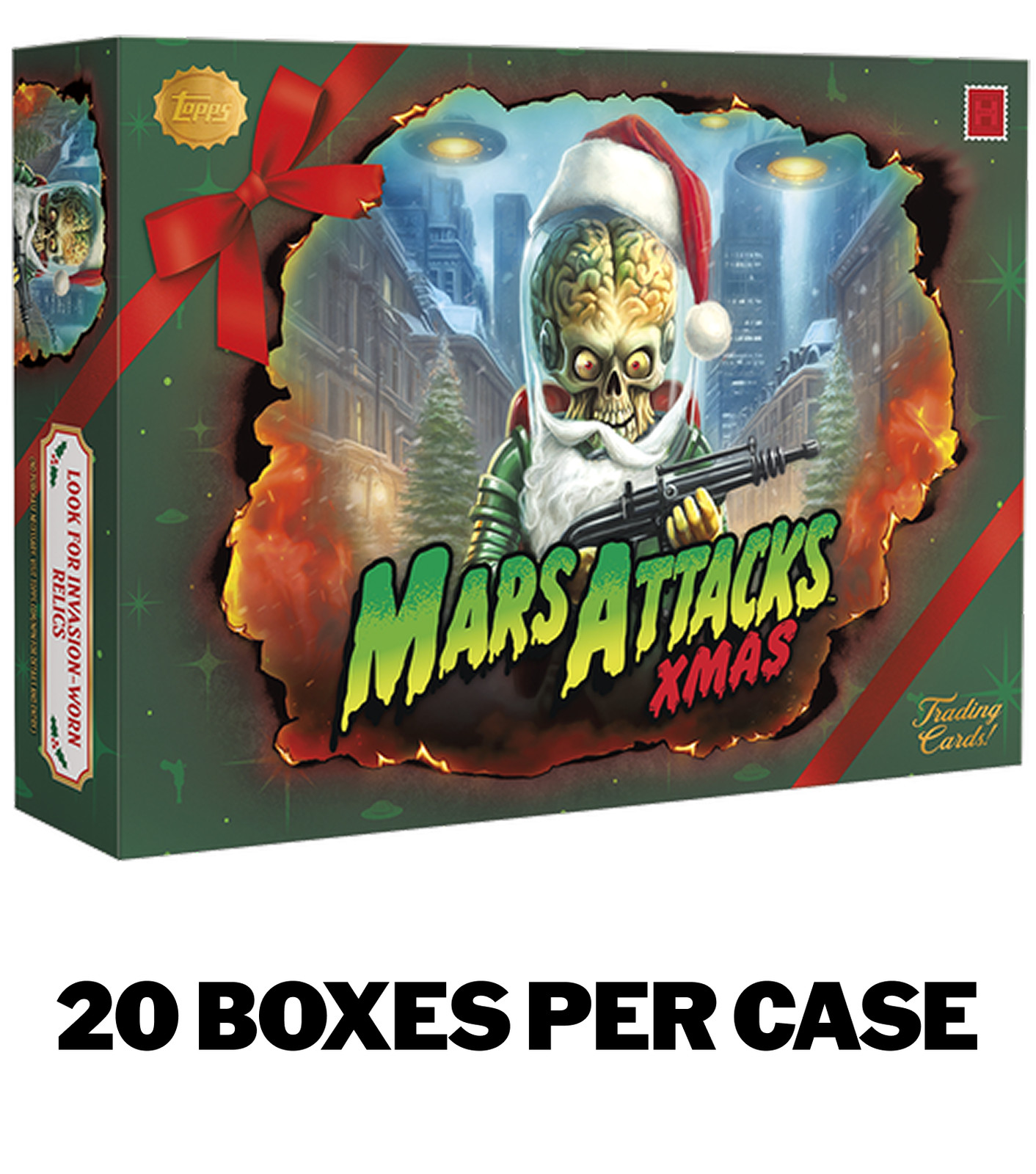 2026 TOPPS MARS ATTACKS CHRISTMAS 20-BOX HOBBY CASE Brand New Presale QTY 2026 TOPPS MARS ATTACKS CHRISTMAS 20-BOX HOBBY CASE Brand New Presale QTY
