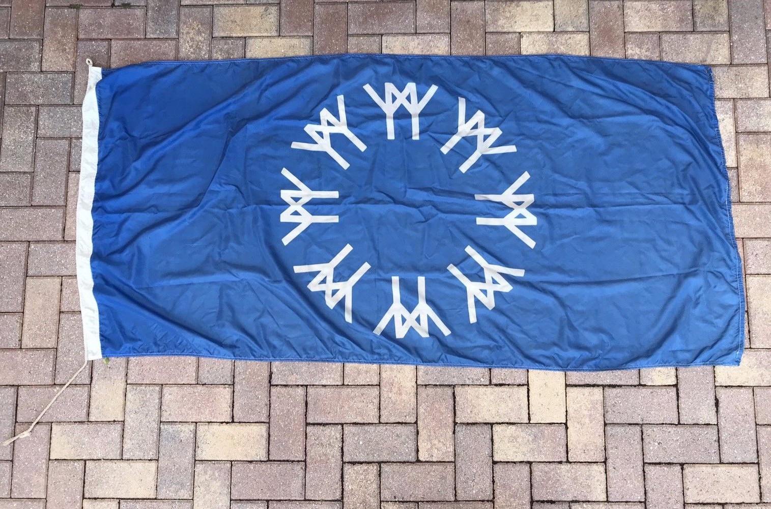 Vintage Original Expo 67 1967 World's Fair Montreal Annin Flag 6'x3' Vintage Original Expo 67 1967 World's Fair Montreal Annin Flag 6'x3'