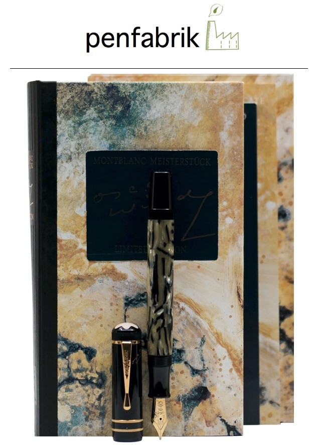 MONTBLANC - Writers Edition - Oskar Wilde - 28616 - Fountain Pen - New MONTBLANC - Writers Edition - Oskar Wilde - 28616 - Fountain Pen - New