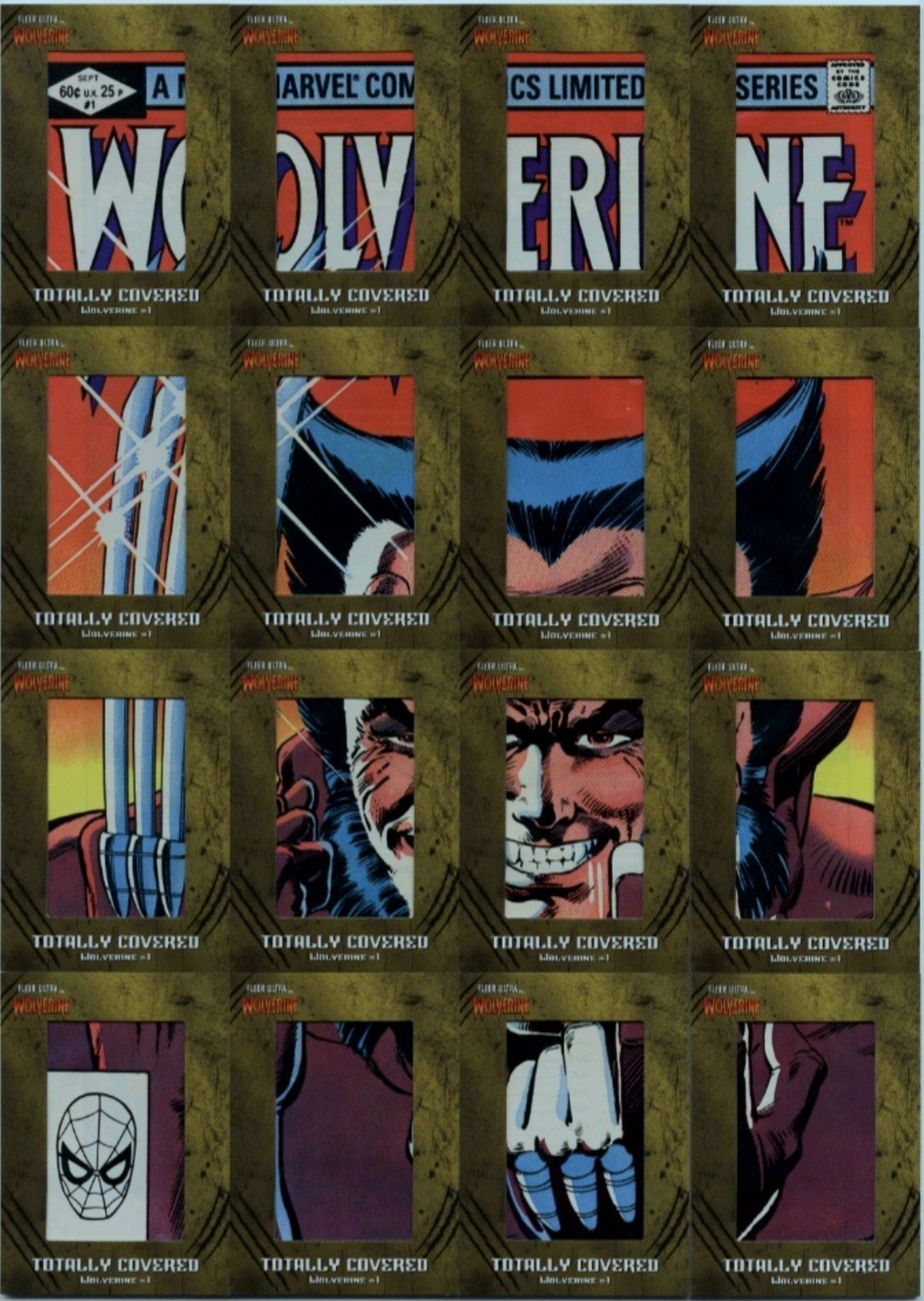 2023 Fleer Ultra Comic Cuts 16 CARD ACHIEVEMENT 1/1 WOLVERINE #1 FRANK MILLER 2023 Fleer Ultra Comic Cuts 16 CARD ACHIEVEMENT 1/1 WOLVERINE #1 FRANK MILLER