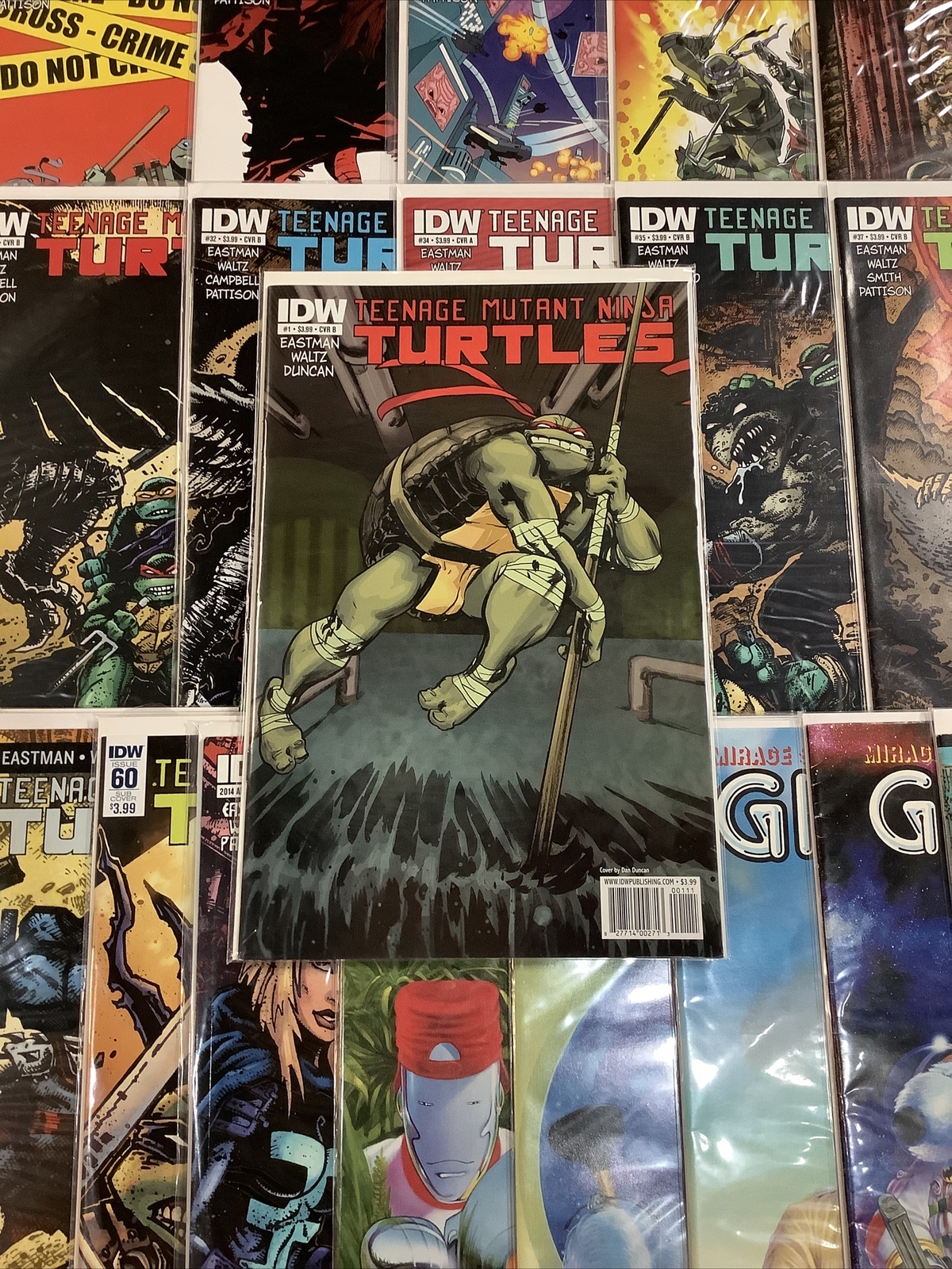 TEENAGE MUTANT NINJA TURTLES ONGOING #1-7-60 IDW 45 COMICS 1ST PTG GIZMO NO GUTS TEENAGE MUTANT NINJA TURTLES ONGOING #1-7-60 IDW 45 COMICS 1ST PTG GIZMO NO GUTS