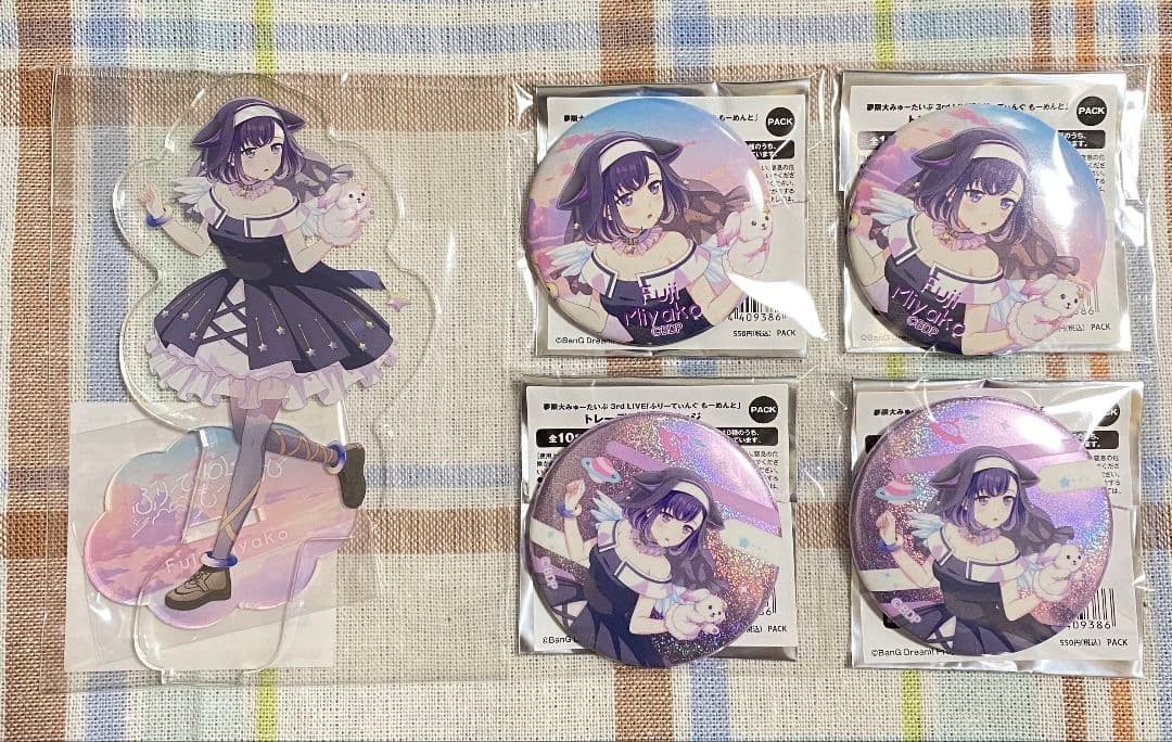 Bandori BanG Dream 3rd LIVE Acrylic Stand Pins Bundle Authentic Limited Bandori BanG Dream 3rd LIVE Acrylic Stand Pins Bundle Authentic Limited