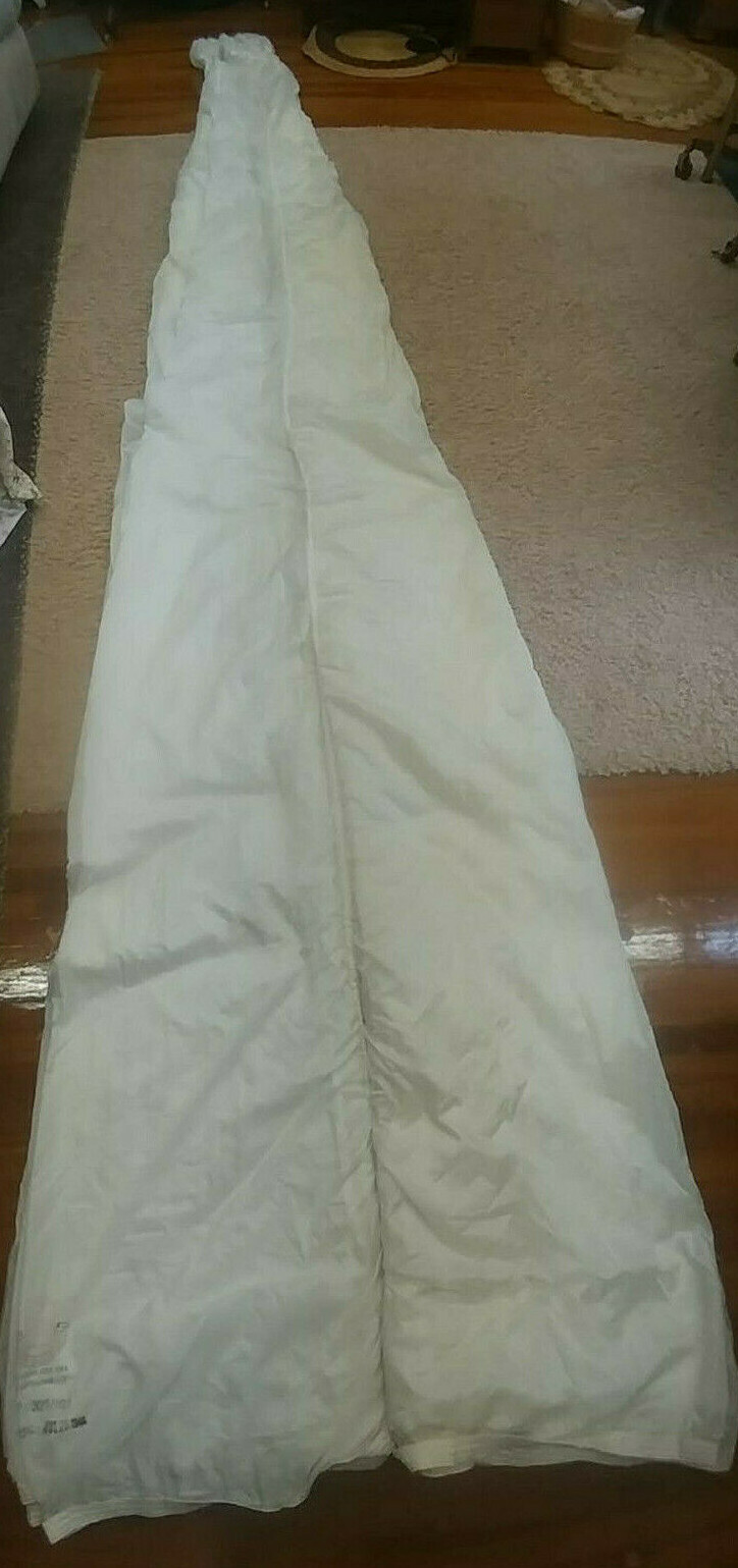 1946 UNUSED 24' SILK PARACHUTE + PILOT CHUTE Pioneer Parachute Co-NO CORDS/BAG 1946 UNUSED 24' SILK PARACHUTE + PILOT CHUTE Pioneer Parachute Co-NO CORDS/BAG