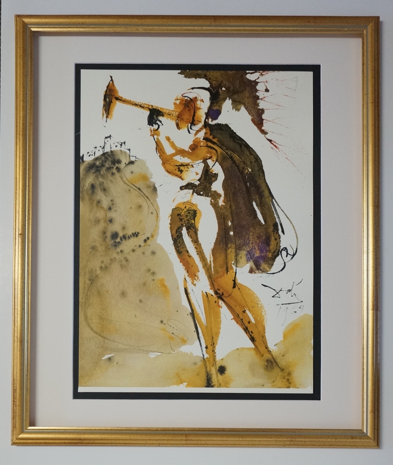 '67 Salvador Dali Original Biblia Sacra #53 '67 Salvador Dali Original Biblia Sacra #53