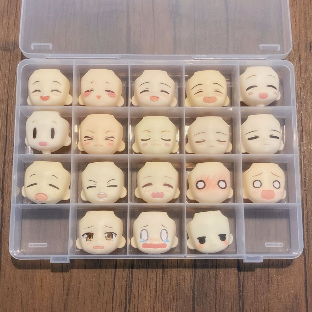 Assorted head parts Nendoroid set (second-hand lot)