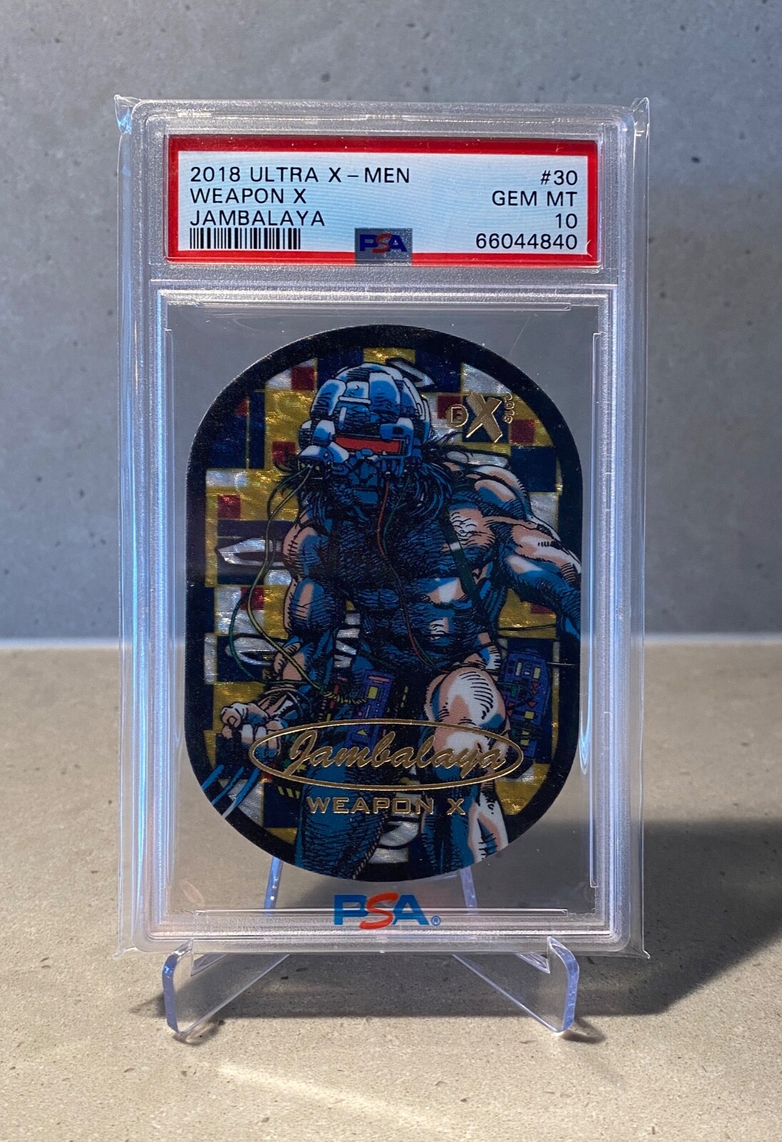 2018 Ultra X-Men Jambalaya WEAPON X PSA 10 2018 Ultra X-Men Jambalaya WEAPON X PSA 10