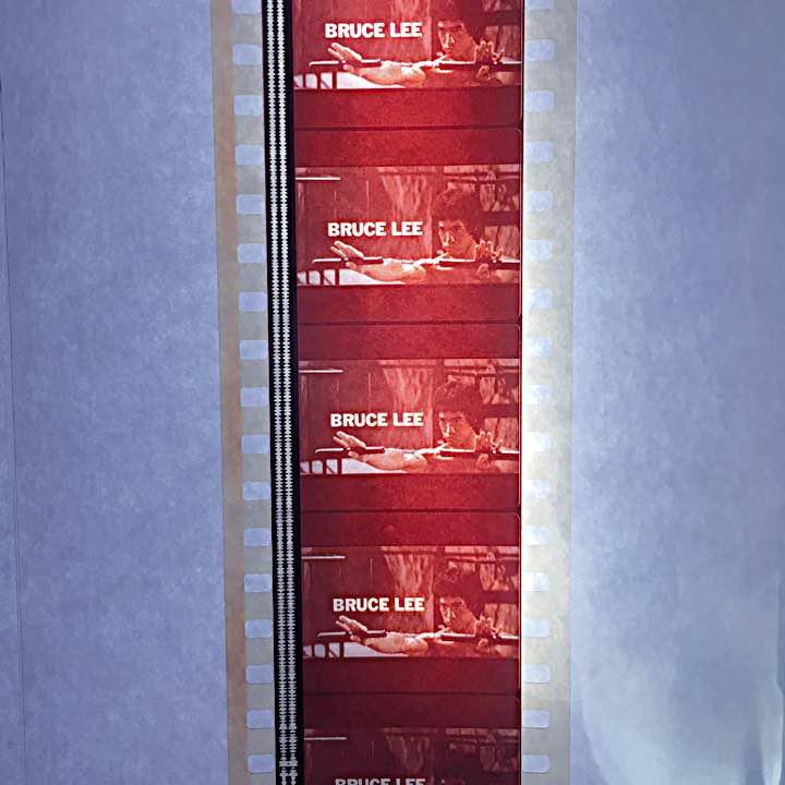 Bruce Lee Negative Very Rare Famous Scene Burning Dragon Kung Fu Film Bruce Lee Negative Very Rare Famous Scene Burning Dragon Kung Fu Film