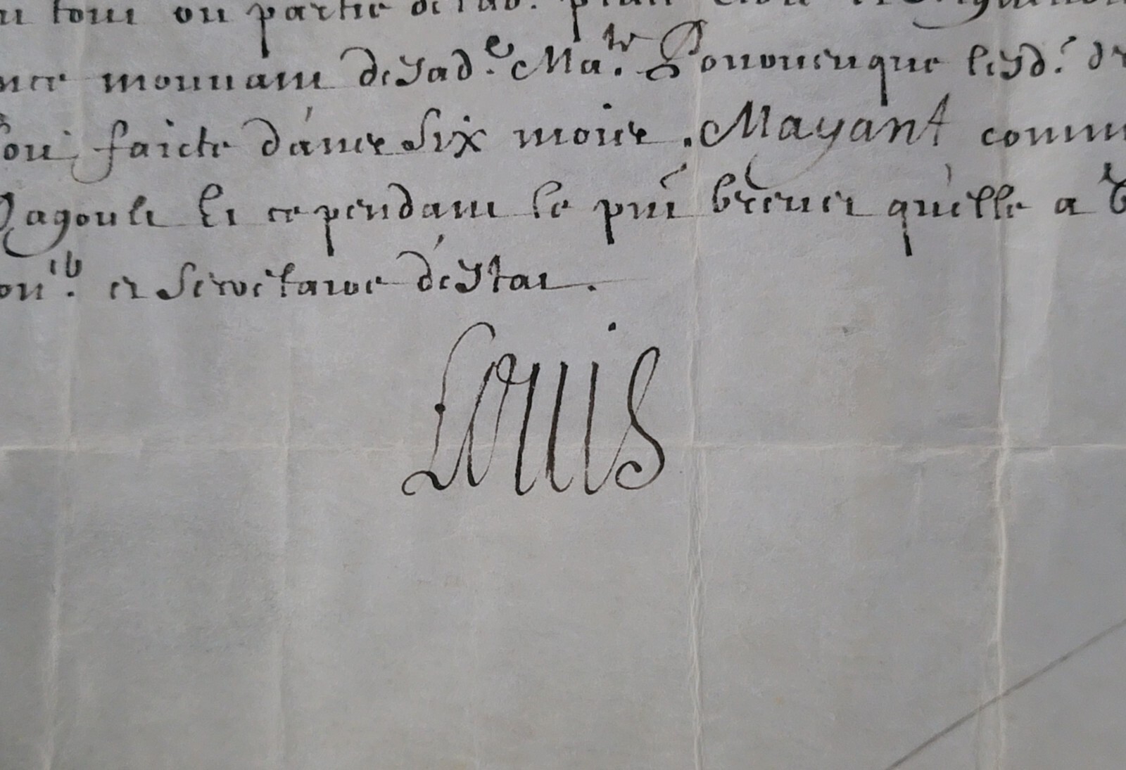1616 King of France Louis XIII Signed Royal Vellum Manuscript Document Royalty 1616 King of France Louis XIII Signed Royal Vellum Manuscript Document Royalty