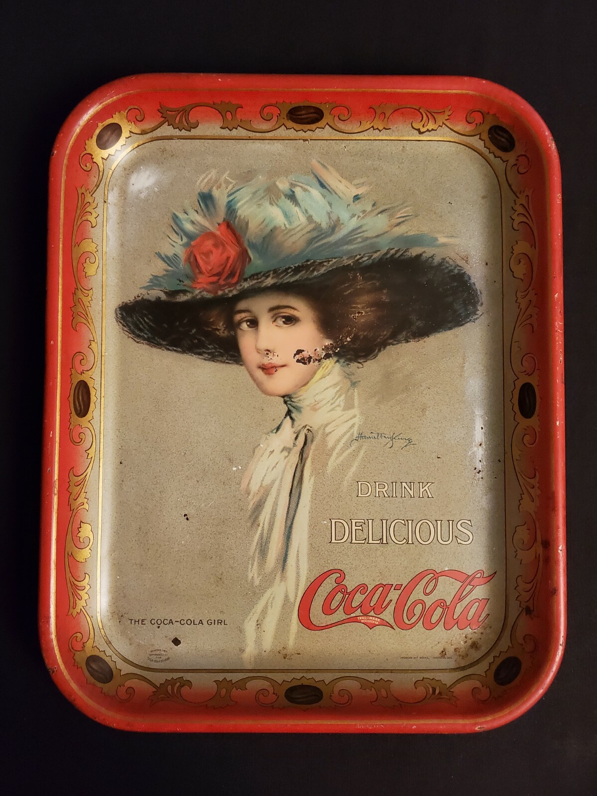 Original 1909 Coca-Cola Hamilton King Original 1909 Coca-Cola Hamilton King