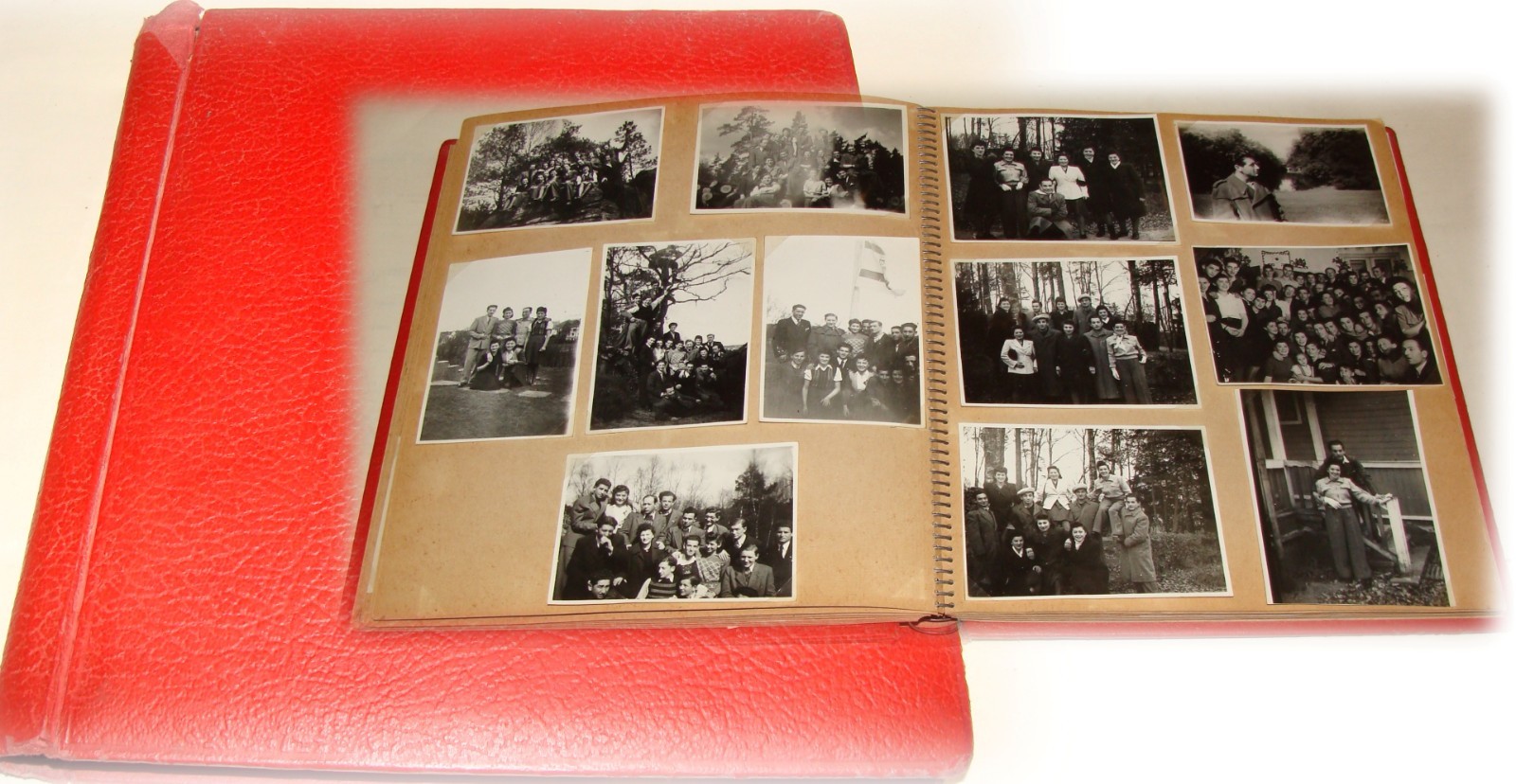 RARE 1945 Poland Jewish Holocaust Survivors Sweden Zionist Refugees Photo Album RARE 1945 Poland Jewish Holocaust Survivors Sweden Zionist Refugees Photo Album